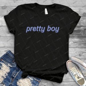 Pretty Boy 65 - Vintage Men's Shirt Tshirt For Women Classic Handmade Shirt Retro Graphic Tee
