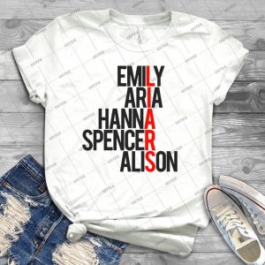 Pretty Little Liars Group Liars 97 - Trending Shirt For Women Vintage Retro Tee For Men Kid's T-Shirt Handmade Shirt