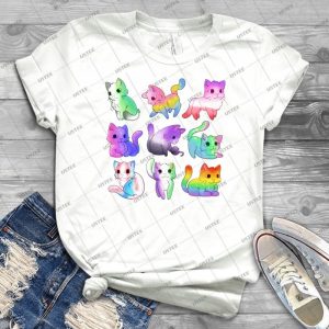 Pride Cats - Gift Idea Shirt For Men Tee For Women Classic Retro Vintage Graphic T-Shirt