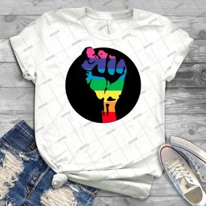 Pride Fist 25 - Gift Idea Shirt For Men Tee For Women Classic Retro Vintage Graphic T-Shirt
