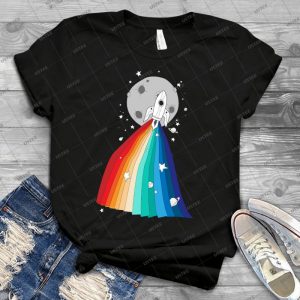 Pride Rocket - Best Unisex Trending Handmade T-shirt Gift Idea For Men T-shirt For Woman