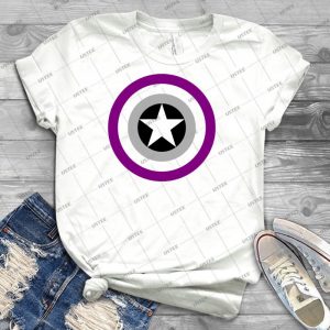 Pride Shields - Ace 11 - Best Unisex Trending Handmade T-shirt Gift Idea For Men T-shirt For Woman