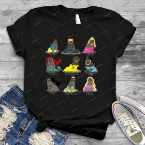 Princesas Pug - Vintage Men's Shirt Tshirt For Women Classic Handmade Shirt Retro Graphic Tee
