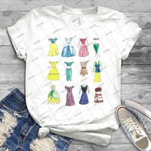 Princess Dresses - Gift Idea Shirt For Men Tee For Women Classic Retro Vintage Graphic T-Shirt
