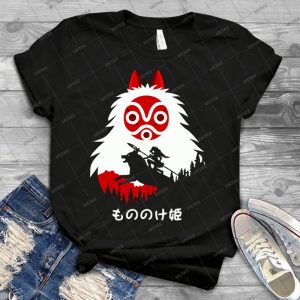 Princess Mononoke-Hayao Miyazaki-Studio Ghibli - Best Unisex Trending Handmade T-shirt Gift Idea For Men T-shirt For Woman