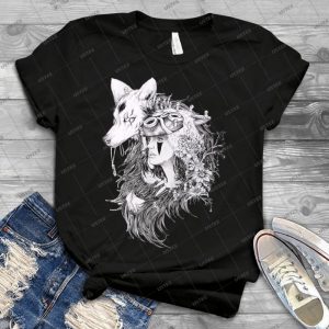 Princess Mononoke -Ghibli Studio - Best Unisex Trending Handmade T-shirt Gift Idea For Men T-shirt For Woman