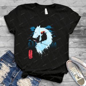 Princess Mononoke Hime - Best Unisex Trending Handmade T-shirt Gift Idea For Men T-shirt For Woman