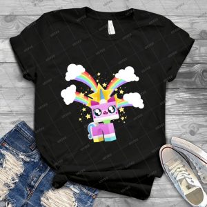 Princess Unikitty Yay  91 - Vintage Men's Shirt Tshirt For Women Classic Handmade Shirt Retro Graphic Tee