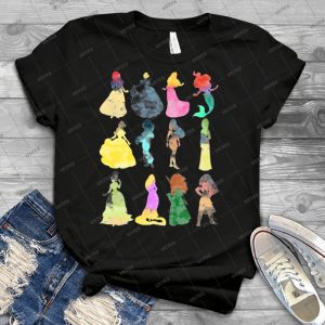 Princesses Watercolor - Best Unisex Trending Handmade T-shirt Gift Idea For Men T-shirt For Woman