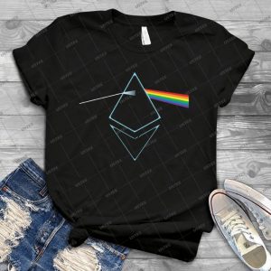 Prisme D&39;Ethereum 25 - Vintage Men's Shirt Tshirt For Women Classic Handmade Shirt Retro Graphic Tee