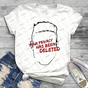 Privacy T Shirt - Gift Idea Shirt For Men Tee For Women Classic Retro Vintage Graphic T-Shirt