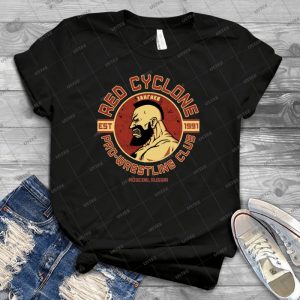 Pro-Wrestling Club 32 - Vintage Men's Shirt Tshirt For Women Classic Handmade Shirt Retro Graphic Tee