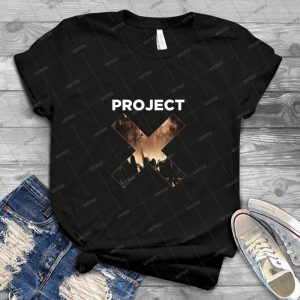 Project X  10 - Vintage Men's Shirt Tshirt For Women Classic Handmade Shirt Retro Graphic Tee