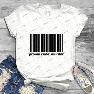 Promo Code- Murder 68 - Trending Shirt For Women Vintage Retro Tee For Men Kid's T-Shirt Handmade Shirt