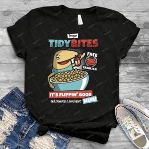 Proper Tidy Bites - Best Unisex Trending Handmade T-shirt Gift Idea For Men T-shirt For Woman