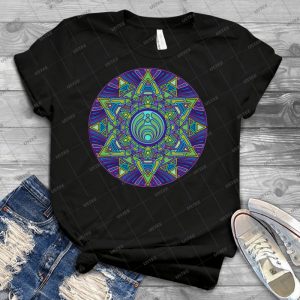 Psychedelic Bassnectar Sacred Mandala Trippy Hallucinogenic - Best Unisex Trending Handmade T-shirt Gift Idea For Men T-shirt For Woman
