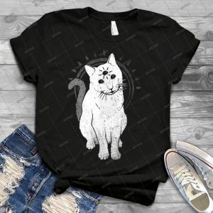 Psychic Kitty 2 42 - Trending Shirt For Women Vintage Retro Tee For Men Kid's T-Shirt Handmade Shirt
