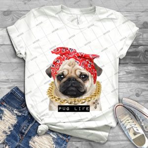 Pug Life - Gift Idea Shirt For Men Tee For Women Classic Retro Vintage Graphic T-Shirt
