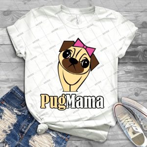 Pug Mama - Best Unisex Trending Handmade T-shirt Gift Idea For Men T-shirt For Woman