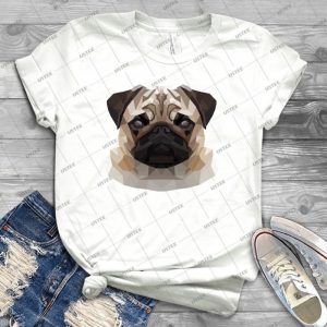 Pug T Shirt - Best Unisex Trending Handmade T-shirt Gift Idea For Men T-shirt For Woman