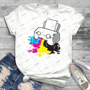 Puker Printer 46 - Vintage Men's Shirt Tshirt For Women Classic Handmade Shirt Retro Graphic Tee