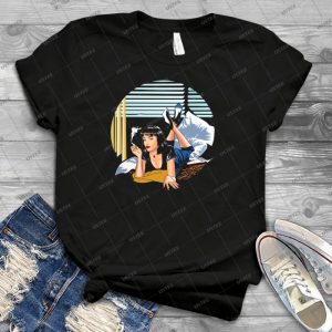 Pulp Fiction - Mia Standalone Variante 63 - Trending Shirt For Women Vintage Retro Tee For Men Kid's T-Shirt Handmade Shirt