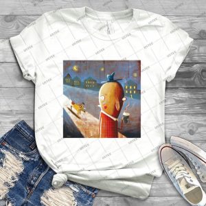 Pupacino 33 - Trending Shirt For Women Vintage Retro Tee For Men Kid's T-Shirt Handmade Shirt