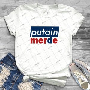 Putain Merde 85 - Trending Shirt For Women Vintage Retro Tee For Men Kid's T-Shirt Handmade Shirt