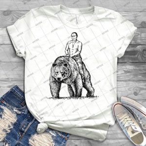 Putin T Shirt - Vintage Men's Shirt Tshirt For Women Classic Handmade Shirt Retro Graphic Tee