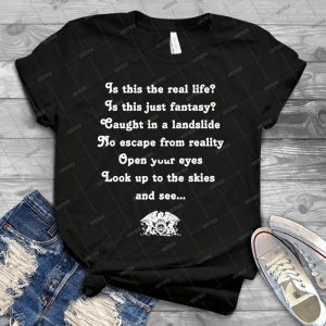 Queen-Bohemian Rhapsody - Best Unisex Trending Handmade T-shirt Gift Idea For Men T-shirt For Woman