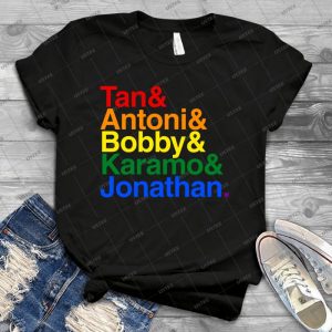 Queer Eye - Lgbt Colors - 12 - Vintage Men's Shirt Tshirt For Women Classic Handmade Shirt Retro Graphic Tee