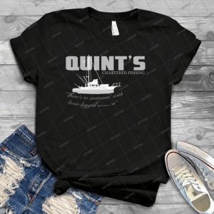 Quint S Chartered Fishing 94 - Best Unisex Trending Handmade T-shirt Gift Idea For Men T-shirt For Woman