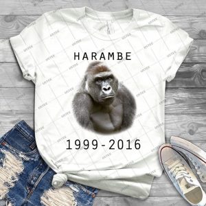 R-I-P Harambe - Black - - Gift Idea Shirt For Men Tee For Women Classic Retro Vintage Graphic T-Shirt