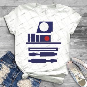R2d2 T Shirt - Gift Idea Shirt For Men Tee For Women Classic Retro Vintage Graphic T-Shirt