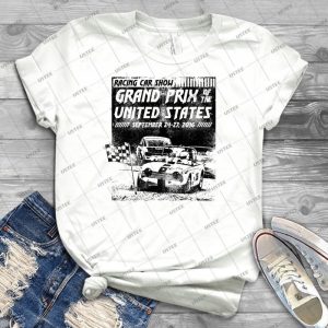 Racing Car Show - Grand Prix Of The United States - Retro Vintage 69 - Trending Shirt For Women Vintage Retro Tee For Men Kid's T-Shirt Handmade Shirt