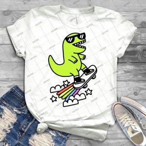 Rad Rex T Shirt 38 - Vintage Men's Shirt Tshirt For Women Classic Handmade Shirt Retro Graphic Tee