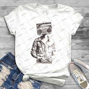Radio Head - Vintage Men's Shirt Tshirt For Women Classic Handmade Shirt Retro Graphic Tee