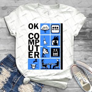 Radiohead-Ok Computer - Best Unisex Trending Handmade T-shirt Gift Idea For Men T-shirt For Woman