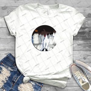Radiohead Kid A Mountains Stylized - Best Unisex Trending Handmade T-shirt Gift Idea For Men T-shirt For Woman