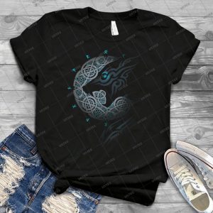 Ragnarok Moon 18 - Vintage Men's Shirt Tshirt For Women Classic Handmade Shirt Retro Graphic Tee