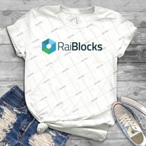 Raiblocks - Best Unisex Trending Handmade T-shirt Gift Idea For Men T-shirt For Woman