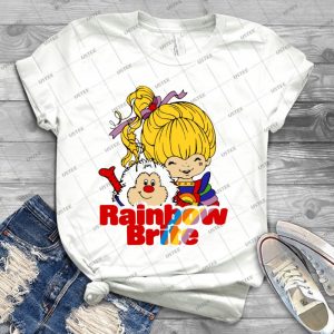 Rainbow Brite-Group-Rainbow & Twink-Large-Color - Best Unisex Trending Handmade T-shirt Gift Idea For Men T-shirt For Woman