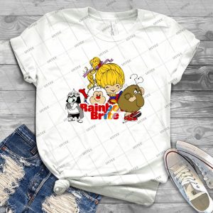 Rainbow Brite - Group Logo 2 - Color 42 - Trending Shirt For Women Vintage Retro Tee For Men Kid's T-Shirt Handmade Shirt