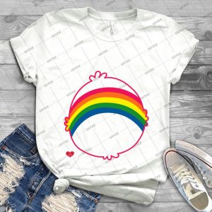 Rainbow Carebear 47 - Gift Idea Shirt For Men Tee For Women Classic Retro Vintage Graphic T-Shirt