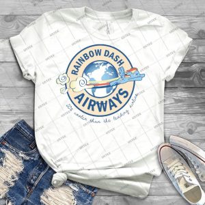 Rainbow Dash Airways 63 - Best Unisex Trending Handmade T-shirt Gift Idea For Men T-shirt For Woman