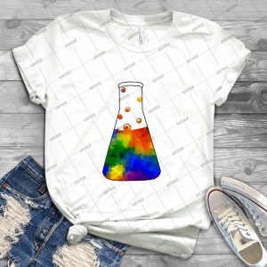 Rainbow Erlenmeyer - Best Unisex Trending Handmade T-shirt Gift Idea For Men T-shirt For Woman
