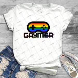 Rainbow Gamer Gaymer - Best Unisex Trending Handmade T-shirt Gift Idea For Men T-shirt For Woman