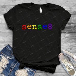 Rainbow Sense8 Logo 34 - Trending Shirt For Women Vintage Retro Tee For Men Kid's T-Shirt Handmade Shirt