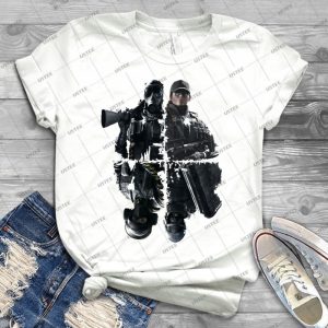 Rainbow Six Siege-Decaying - Gift Idea Shirt For Men Tee For Women Classic Retro Vintage Graphic T-Shirt