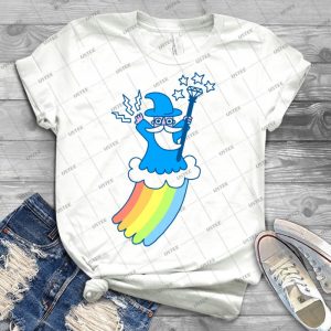 Rainbow Wizard 42 - Trending Shirt For Women Vintage Retro Tee For Men Kid's T-Shirt Handmade Shirt